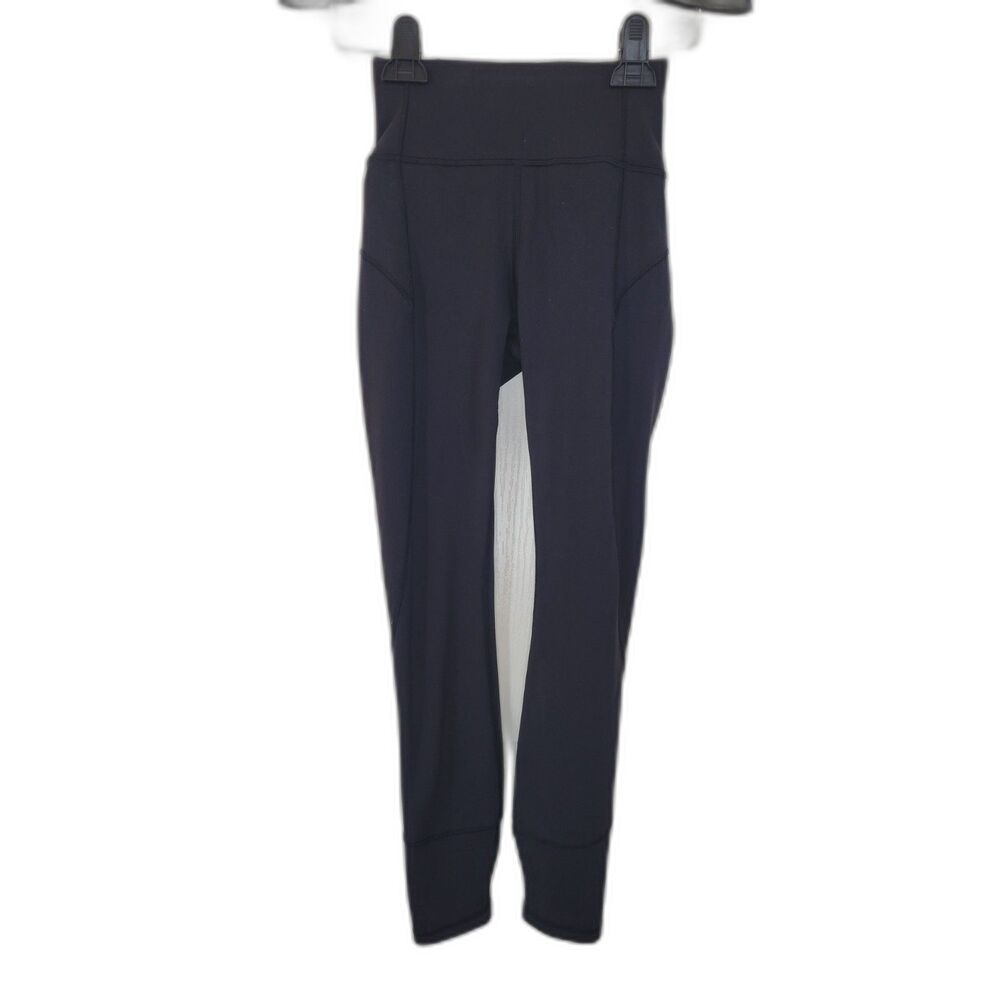 Lululemon In Movement 7/8 Tight Black Leggings